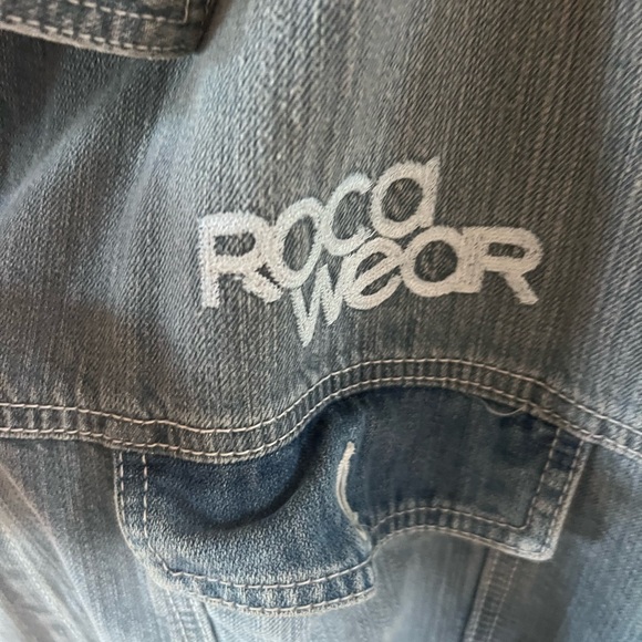 Mens Roccawear Jean jacket XL - Picture 3 of 4